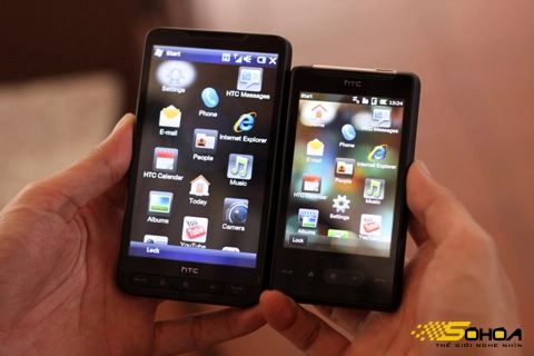 Htc hd2 vs hd mini - 10