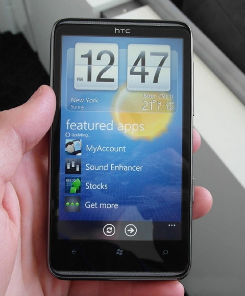 Htc hd7 - kẻ thừa kế hd2 - 2