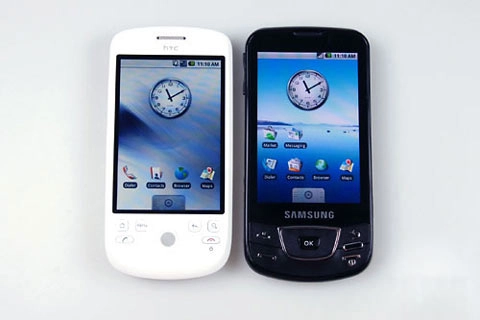 Htc magic vs samsung i7500 - 6