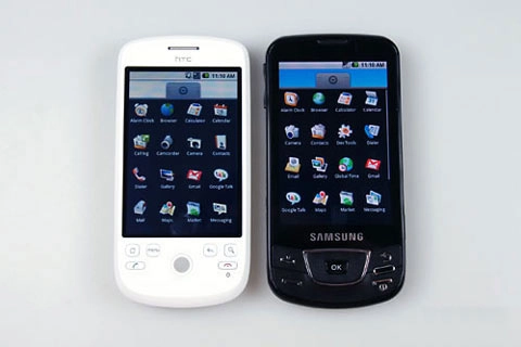 Htc magic vs samsung i7500 - 7