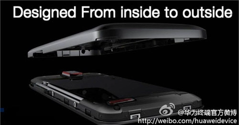 Huawei hé lộ hình ảnh smartphone 4 nhân - 2