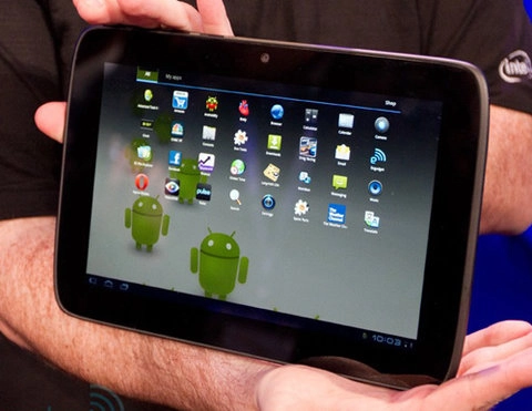 Intel hé lộ mẫu tablet android chạy chip medfield - 1