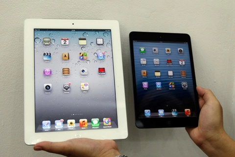 Ipad mini so kích thước với ipad 3 - 1