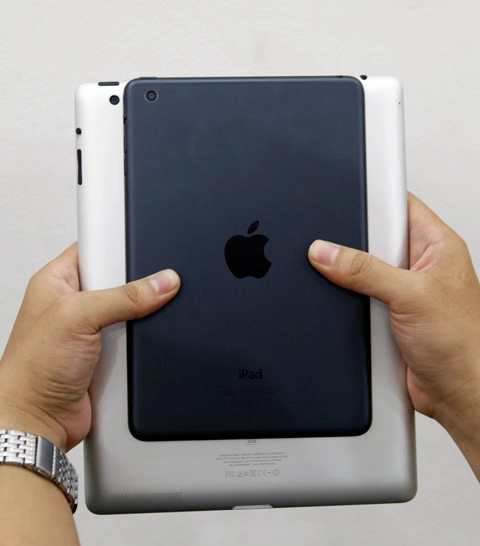 Ipad mini so kích thước với ipad 3 - 2