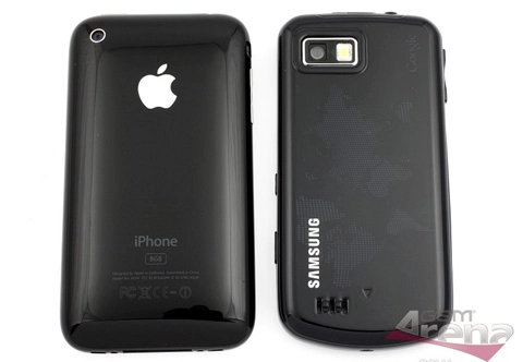 Iphone 3g vs samsung i7500 galaxy - 2