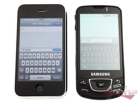 Iphone 3g vs samsung i7500 galaxy - 5