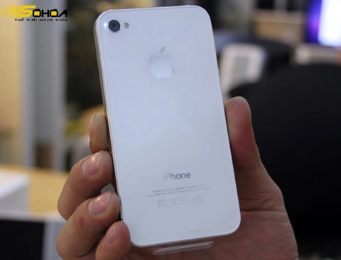 Iphone 4 màu trắng đã về hà nội - 7