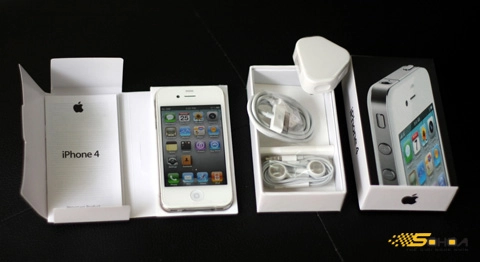 Iphone 4 màu trắng đầu tiên về vn - 3