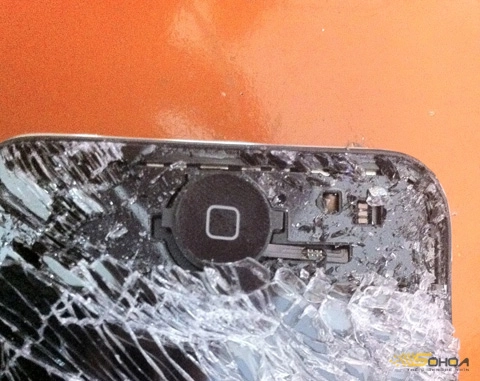 Iphone 4 vỡ nát vẫn nhận itunes - 4