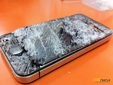 Iphone 4 vỡ nát vẫn nhận itunes - 6