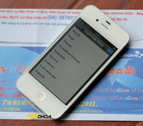 Iphone 4s đầu tiên tại hà nội - 3