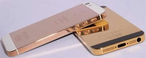 Iphone 5 đầu tiên được dát vàng 24 carat - 3
