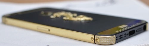 Iphone 5 mạ vàng phiên bản rắn đón tết - 7