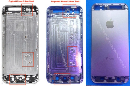 Iphone 5s có thiết kế phím home khác iphone 5 - 1