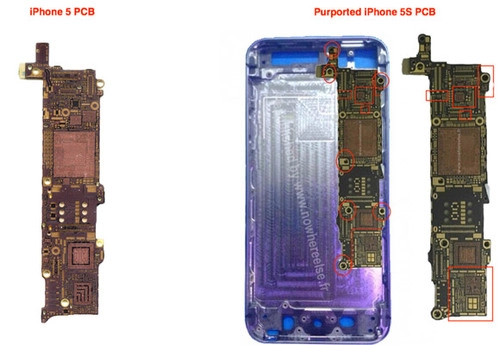Iphone 5s có thiết kế phím home khác iphone 5 - 3