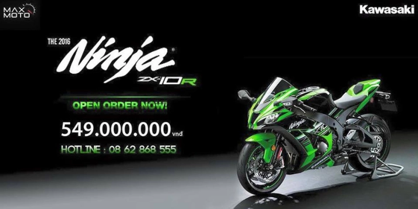 Kawasaki ninja zx-10r 2016 sắp về việt nam với giá bán thật hấp dẫn - 2