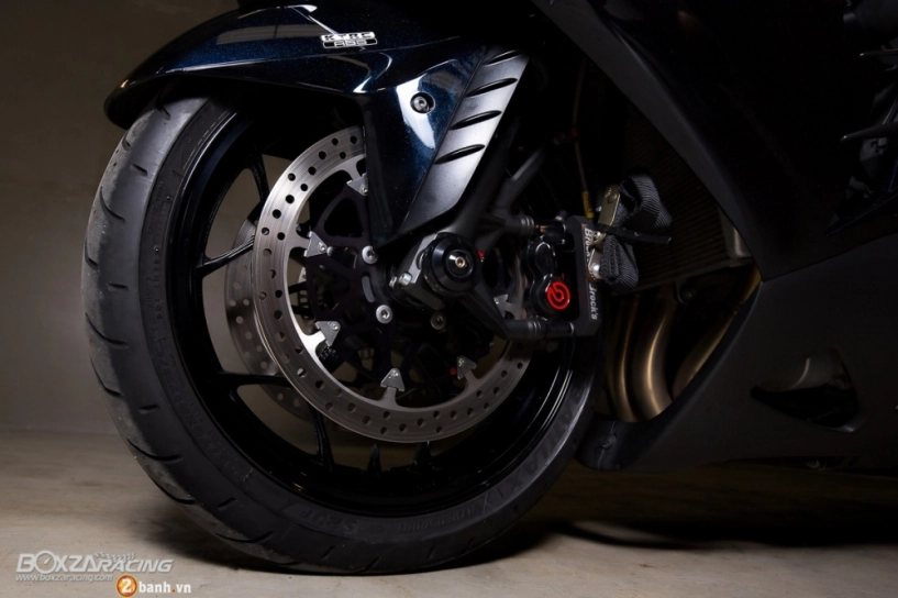 Kawasaki ninja zx-14r siêu ngầu trong bản độ dragbike american - 7