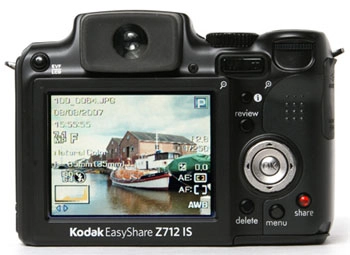 Kodak easyshare z712 is - zoom cao tốc độ cao - 4