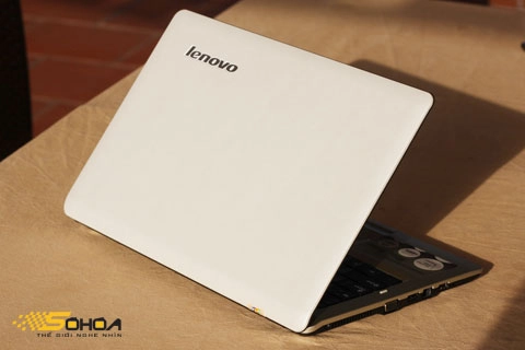 Laptop siêu mỏng giả da của lenovo - 5