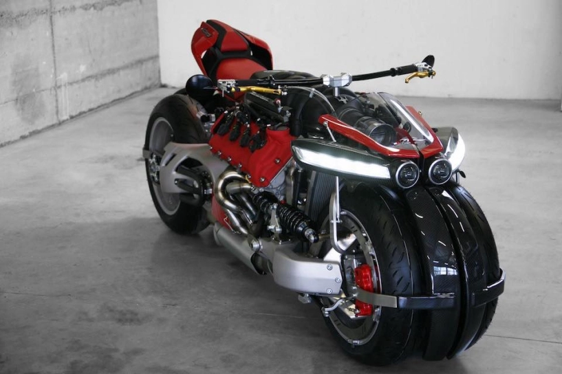 Lazareth lm847 mẫu sportbike 4 bánh sử dụng động cơ v8 từ siêu xe maserati quattroporte - 3