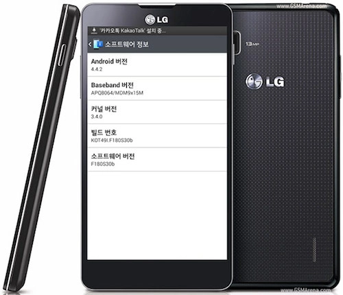 Lg cập nhật android kitkat cho optimus g tại hàn quốc - 1