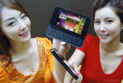 Lg ra optimus q2 bàn phím qwerty - 1