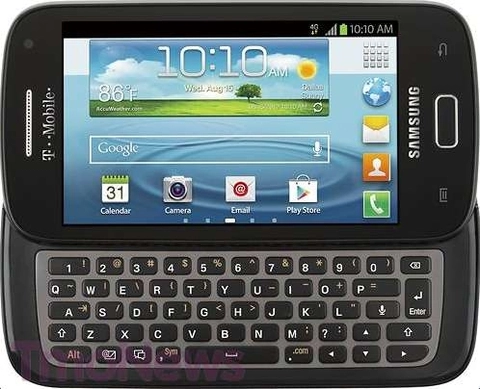 Lộ ảnh samsung galaxy s blaze q với bàn phím qwerty - 1