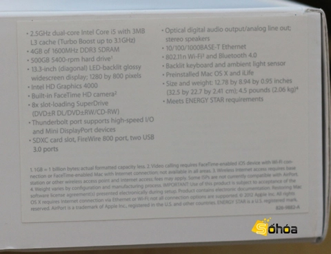 Macbook pro 13 inch bản 2012 về vn - 2