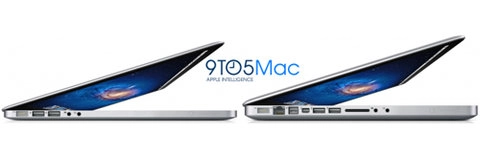 Macbook pro mới có thể mỏng hơn màn hình retina - 2