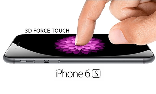 Màn hình iphone 6s có thể phân biệt ba mức lực bấm - 1