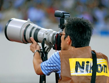 Máy ảnh của phóng viên tại asian cup 2007 - 2