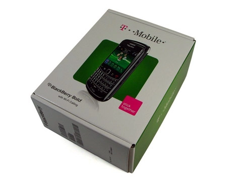 Mở hộp blackberry bold 9700 - 1