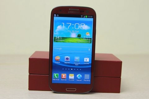 Mở hộp galaxy s iii màu đỏ chính hãng - 7