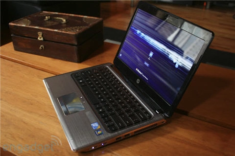 Mở hộp laptop hp dm3t - 11