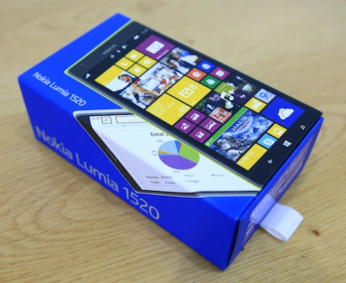 Mở hộp nokia lumia 1520 - windows phone lõi tứ đầu tiên - 1