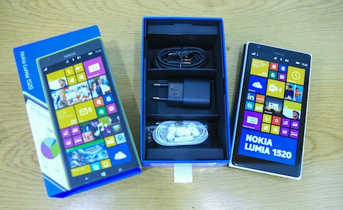 Mở hộp nokia lumia 1520 - windows phone lõi tứ đầu tiên - 2