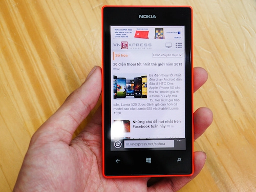 Mở hộp nokia lumia 525 chính hãng tại việt nam - 1