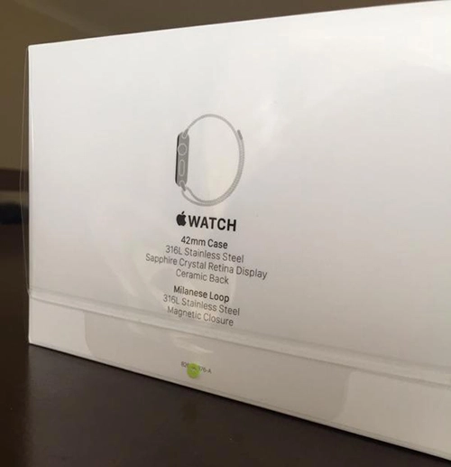 Một số hình ảnh trong ngày mở bán apple watch - 3