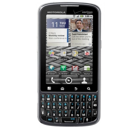 Motorola droid pro với bàn phím giống blackberry - 1