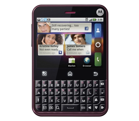 Motorola ra mắt di động android có bàn phím qwerty - 2