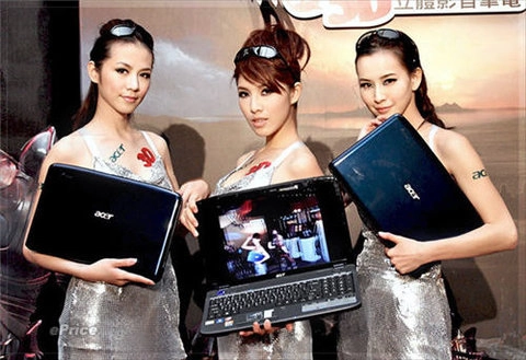 Ngắm laptop 3d của acer - 2