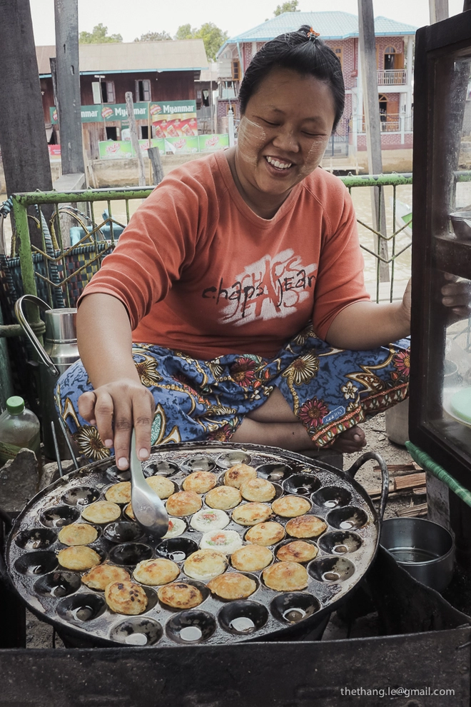 Nghệ thuật chèo thuyền một chân trên hồ inle - 4