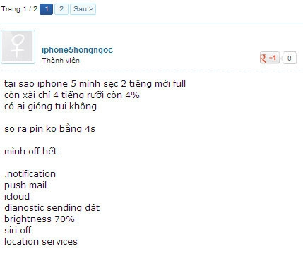 Người dùng phàn nàn iphone 5 ngốn pin - 3