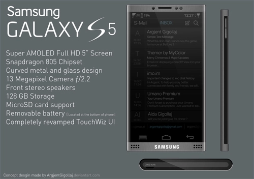 Những ý tưởng thiết kế đẹp mắt cho galaxy s5 - 8