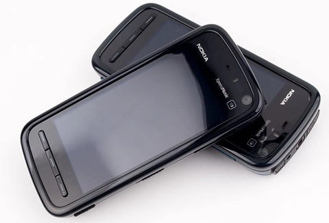 Nokia 5800 xpressmusic bản màu bạc - 3