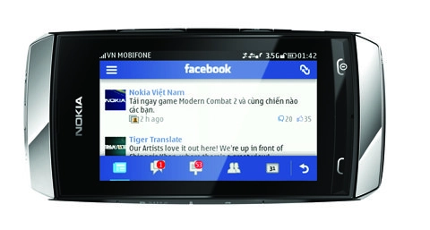Nokia asha 306 wi-fi trải nghiệm di động tiết kiệm - 2