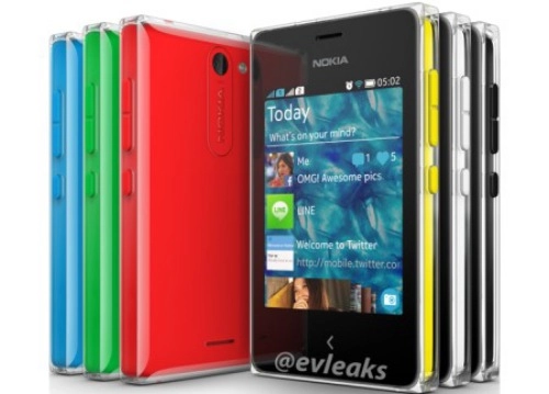 Nokia asha 502 giá rẻ với lớp vỏ trong suốt lộ ảnh - 1