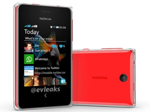 Nokia asha 502 giá rẻ với lớp vỏ trong suốt lộ ảnh - 2