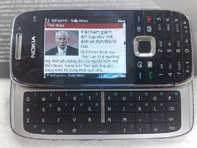 Nokia e75 xuất hiện tại việt nam - 3