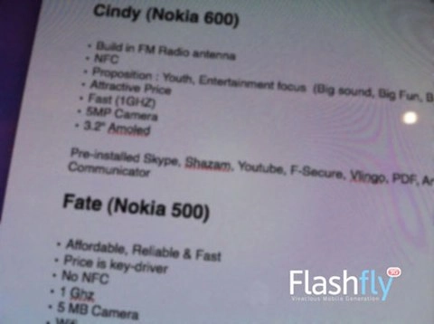 Nokia lộ cấu hình bốn smartphone 1ghz - 3